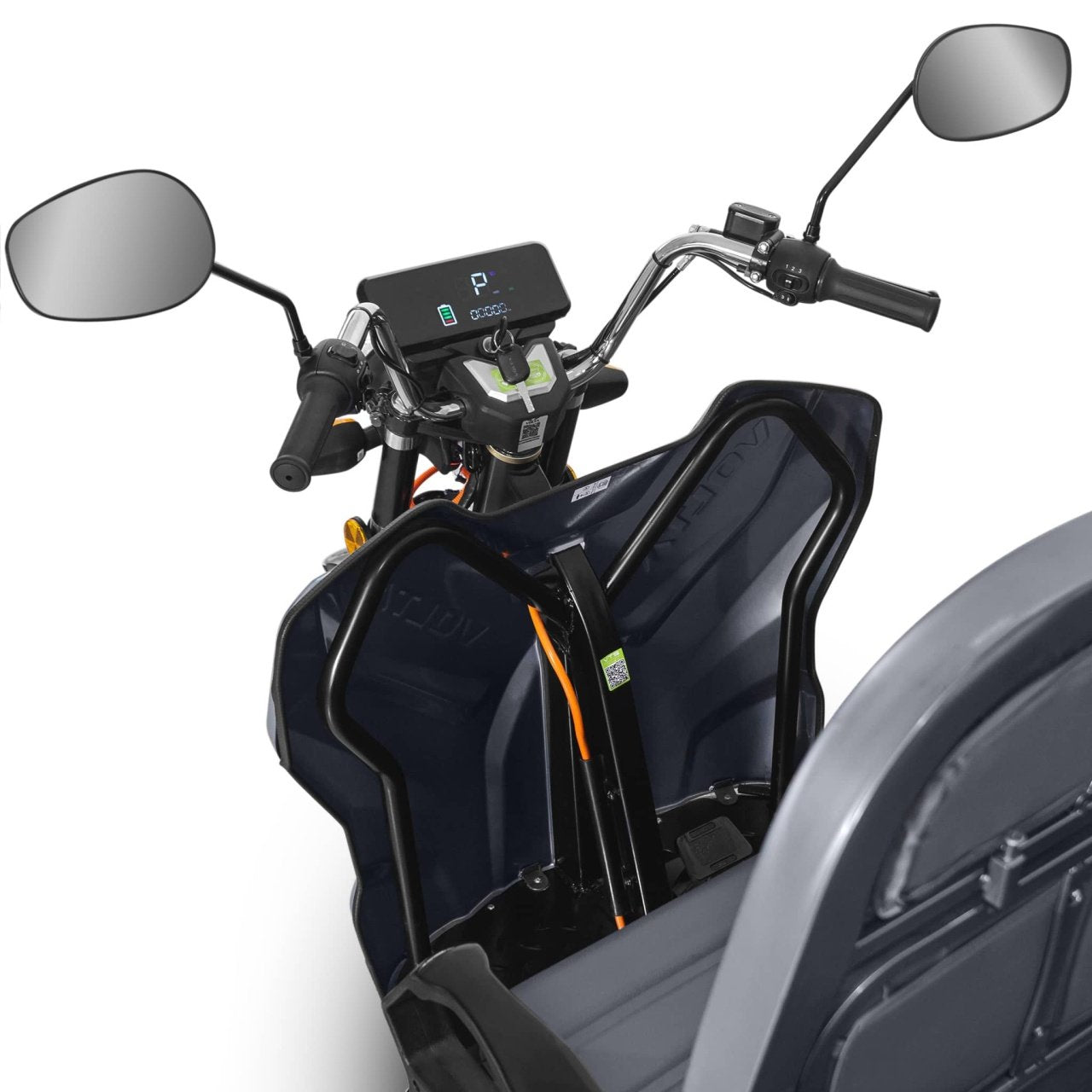 Voltarom Hercules, Motor 3900W, 72V, 45Ah, viteza maxima 25 km pe ora, pana la 50km autonomie, FARA Permis, Triciclu Electric