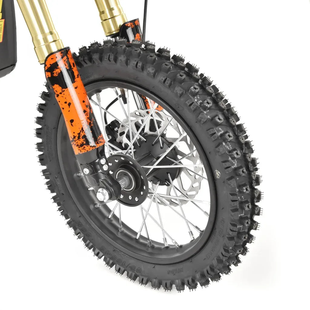 HECHT 59100 ORANGE - Motocicleta electrică Off Road ACCU