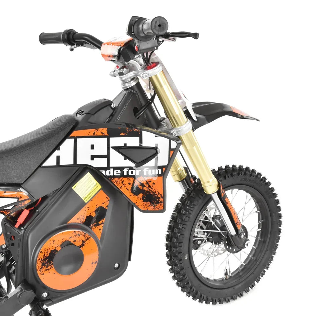 HECHT 59100 ORANGE - Motocicleta electrică Off Road ACCU