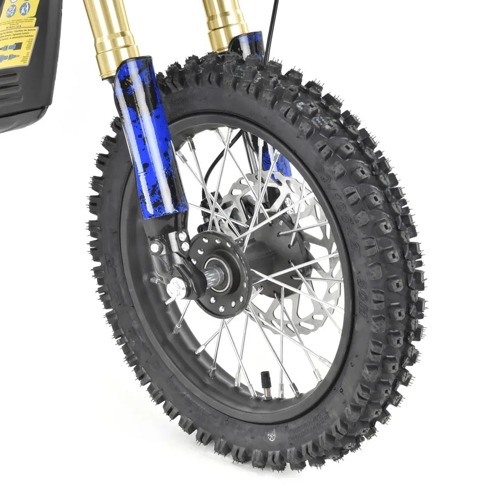 HECHT 59100 BLUE - Motocicleta electrică Off Road ACCU