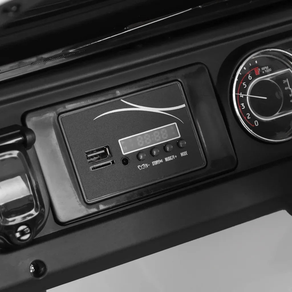 JEEP WRANGLER RUBICON WHITE - Masina de jucarie cu baterie