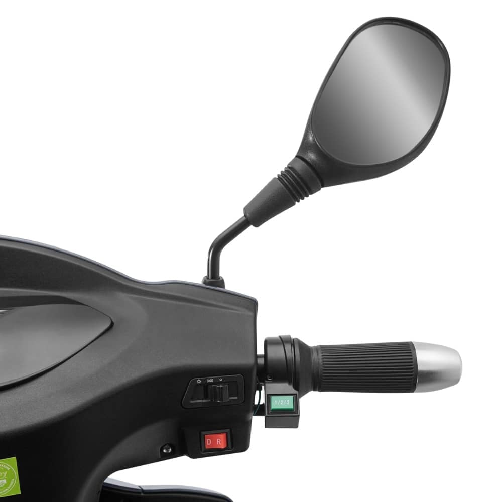 Triciclu electric 1000W, Voltarom VM4 Fara permis, 60V, 20Ah, viteza maxima 25 Km pe ora, Gri, Autonomie 50Km