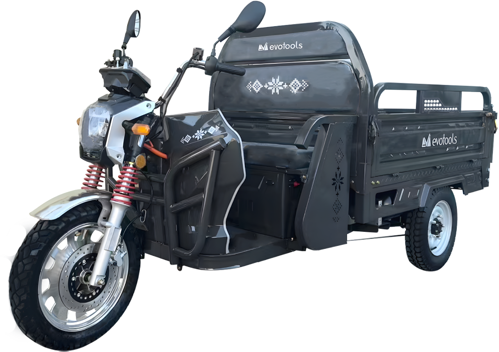 TRICICLU ELECTRIC CARGO CU DESCARCARE HIDRAULICA TRCC1500