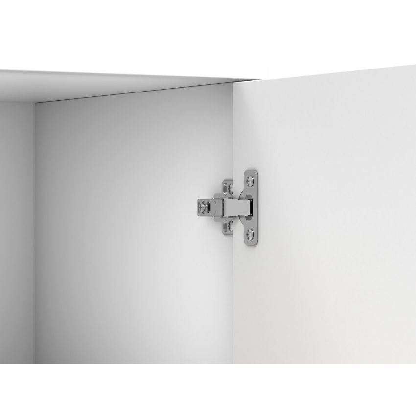 Comodă stela, 135x95x45 cm, alb