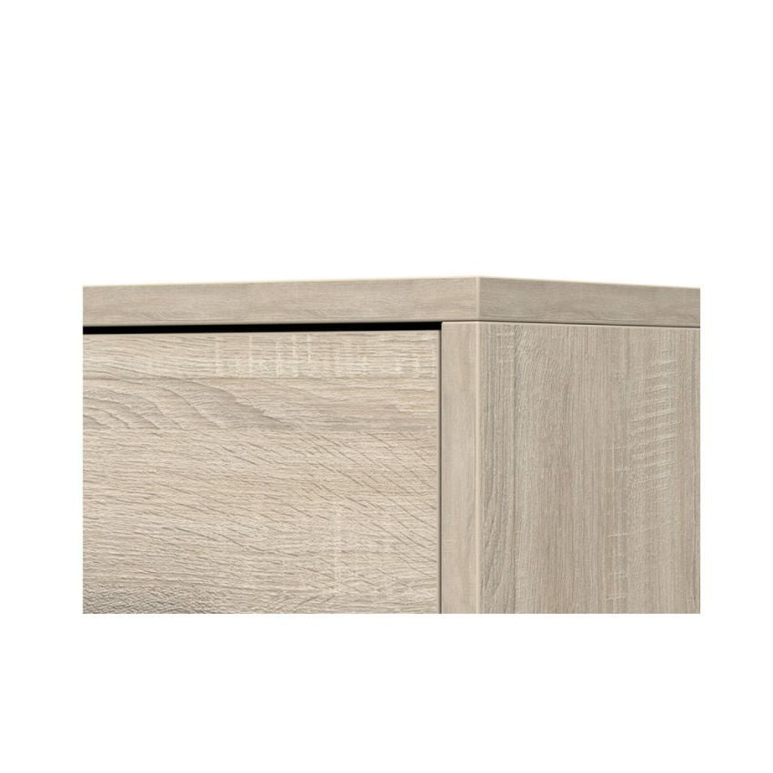 Comoda mini stela 1d4s, pal sonoma, 90x95x45 cm