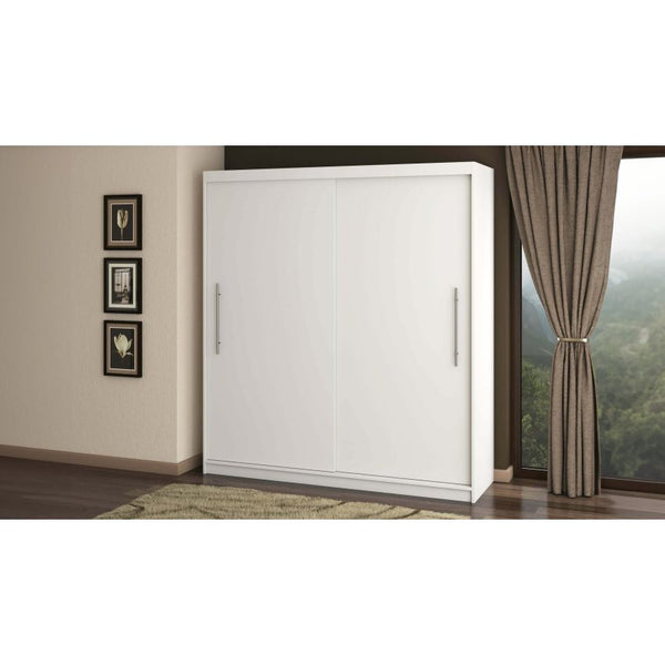 Dressing Radu fara oglinda, 204x218x58 cm, alb