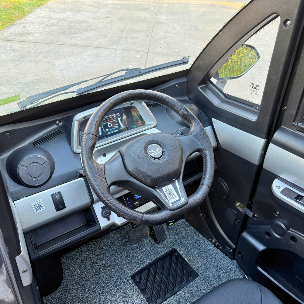 Voltarom EV1 – Mașină Electrică Urbană 2 Locuri 72V Autonomie 70 km