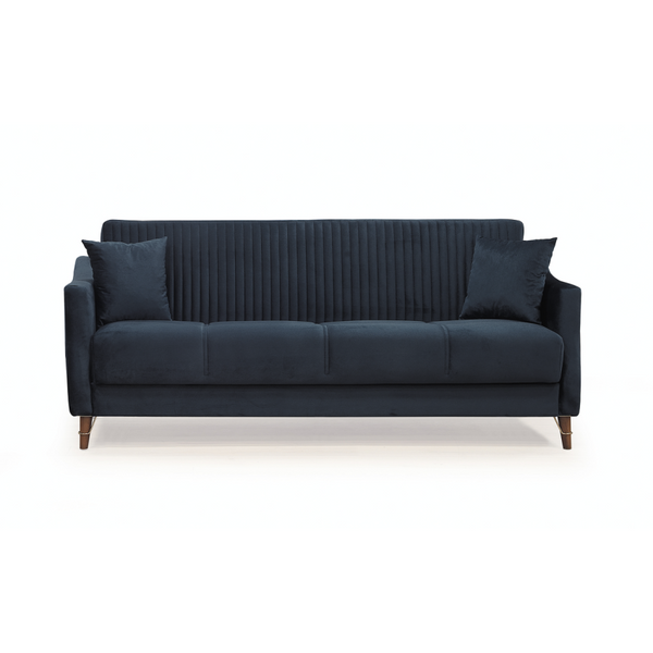 Canapea 3 locuri extensibila Rania, gri