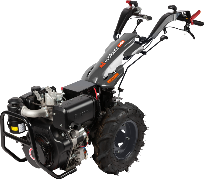 MOTOCULTIVATOR EVOTOOLS PLUS DIESEL KAMA MTD370 PORNIRE ELECTRICA