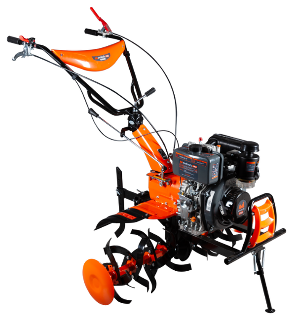 MOTOCULTOR TDK600 EVOTOOLS PLUS MOTOR DIESEL KAMA CU ROTI DE TRANSPORT