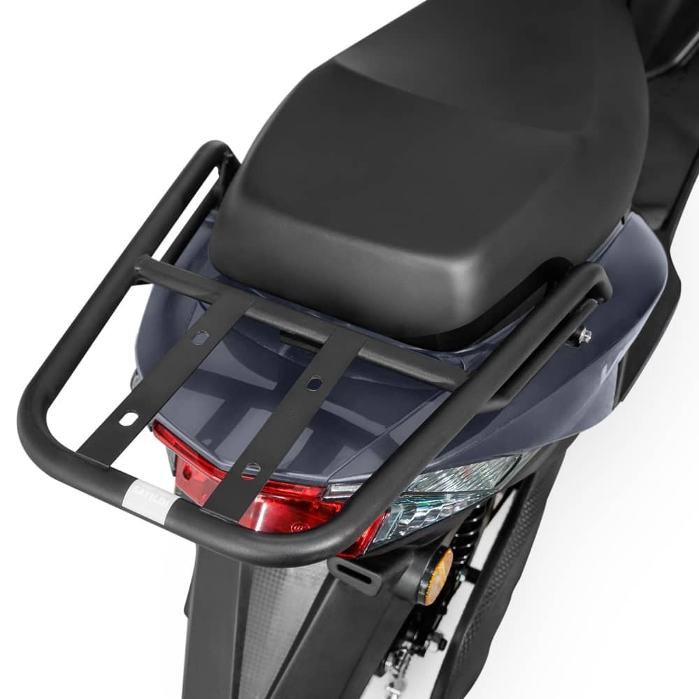 Scuter Electric 1500W, Voltarom VS1 Fara permis, 60V, 20Ah, viteza maxima 25 Km pe ora, Autonomie 74Km, Gri