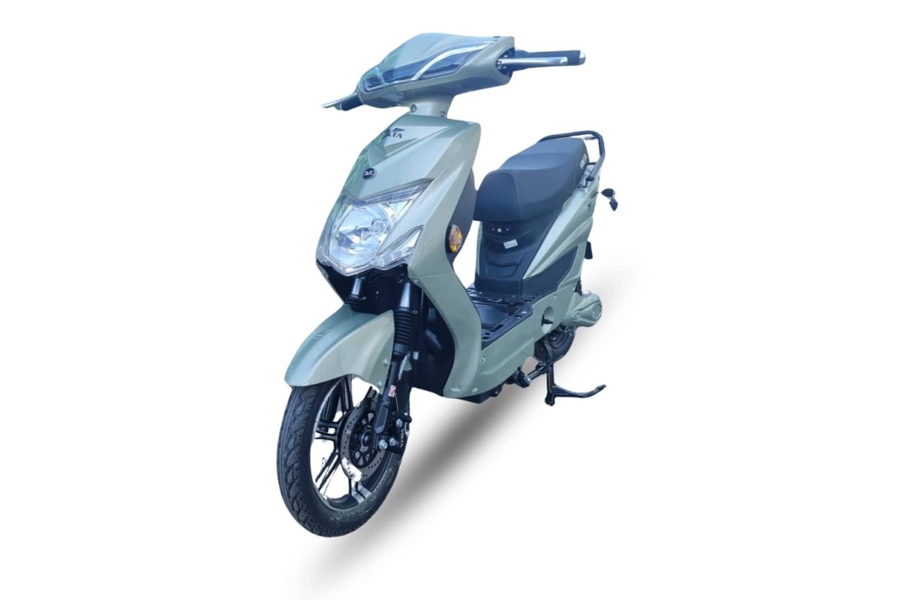 Scuter Electric (Bicicleta), Fara Permis, Cu Pedale Volta SX - 220 W, viteza maxima 25 km pe ora, Verde