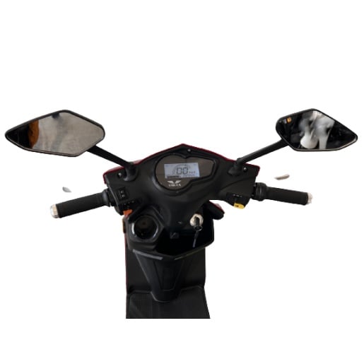 Scuter Electric (Bicicleta), Fara Permis, Cu Pedale Volta SX - 220 W, viteza maxima 25 km pe ora, visiniu