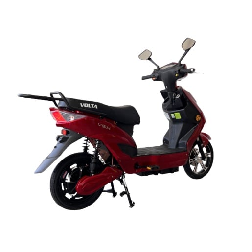 Scuter Electric (Bicicleta), Fara Permis, Cu Pedale Volta SX - 220 W, viteza maxima 25 km pe ora, visiniu