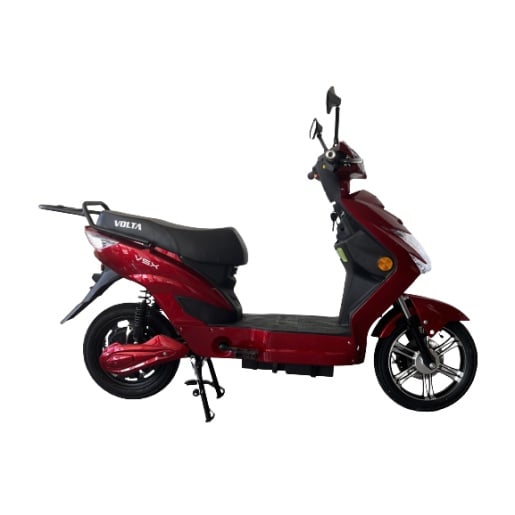 Scuter Electric (Bicicleta), Fara Permis, Cu Pedale Volta SX - 220 W, viteza maxima 25 km pe ora, visiniu