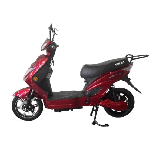 Scuter Electric (Bicicleta), Fara Permis, Cu Pedale Volta SX - 220 W, viteza maxima 25 km pe ora, visiniu