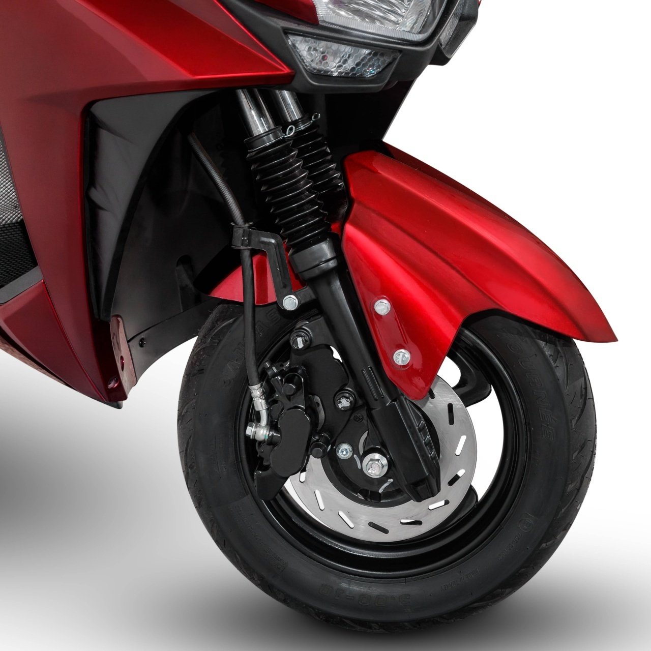 Scuter Electric Voltarom VS1 MODEL 2025, 2000W, Fara Permis, autonomie pana la 80 km, Visiniu