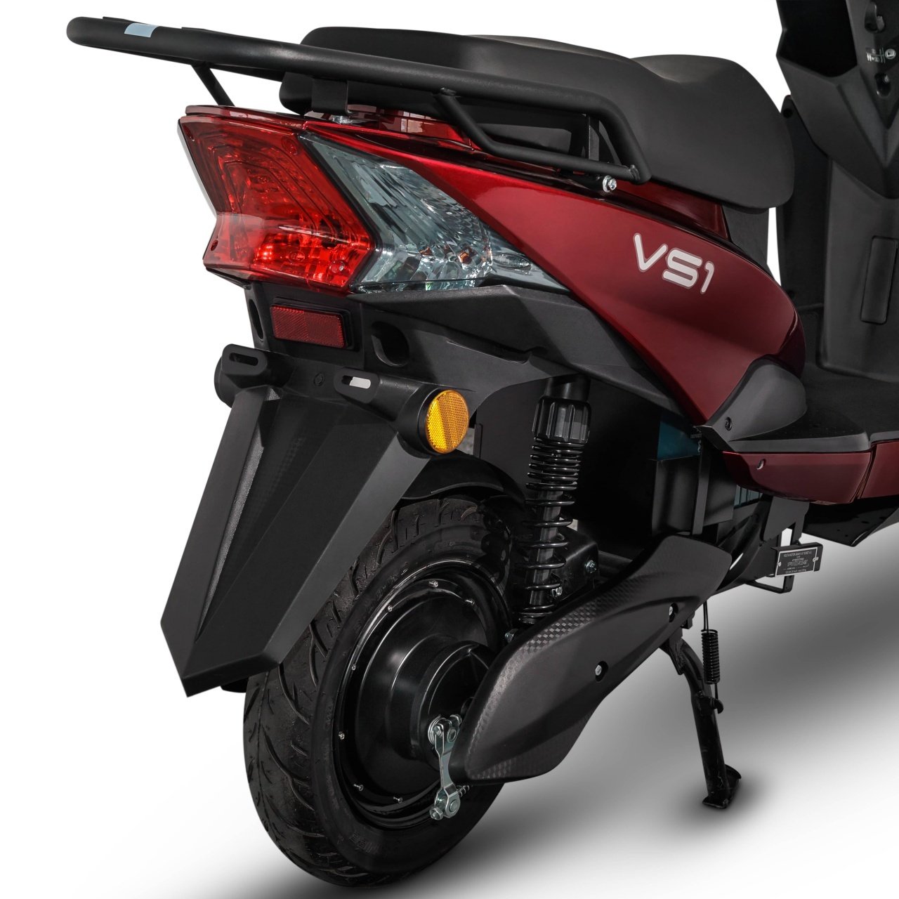 Scuter Electric Voltarom VS1 MODEL 2025, 2000W, Fara Permis, autonomie pana la 80 km, Visiniu