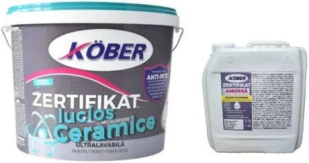 Zertifikat lucios cu microsfere ceramice 15L + amorsa