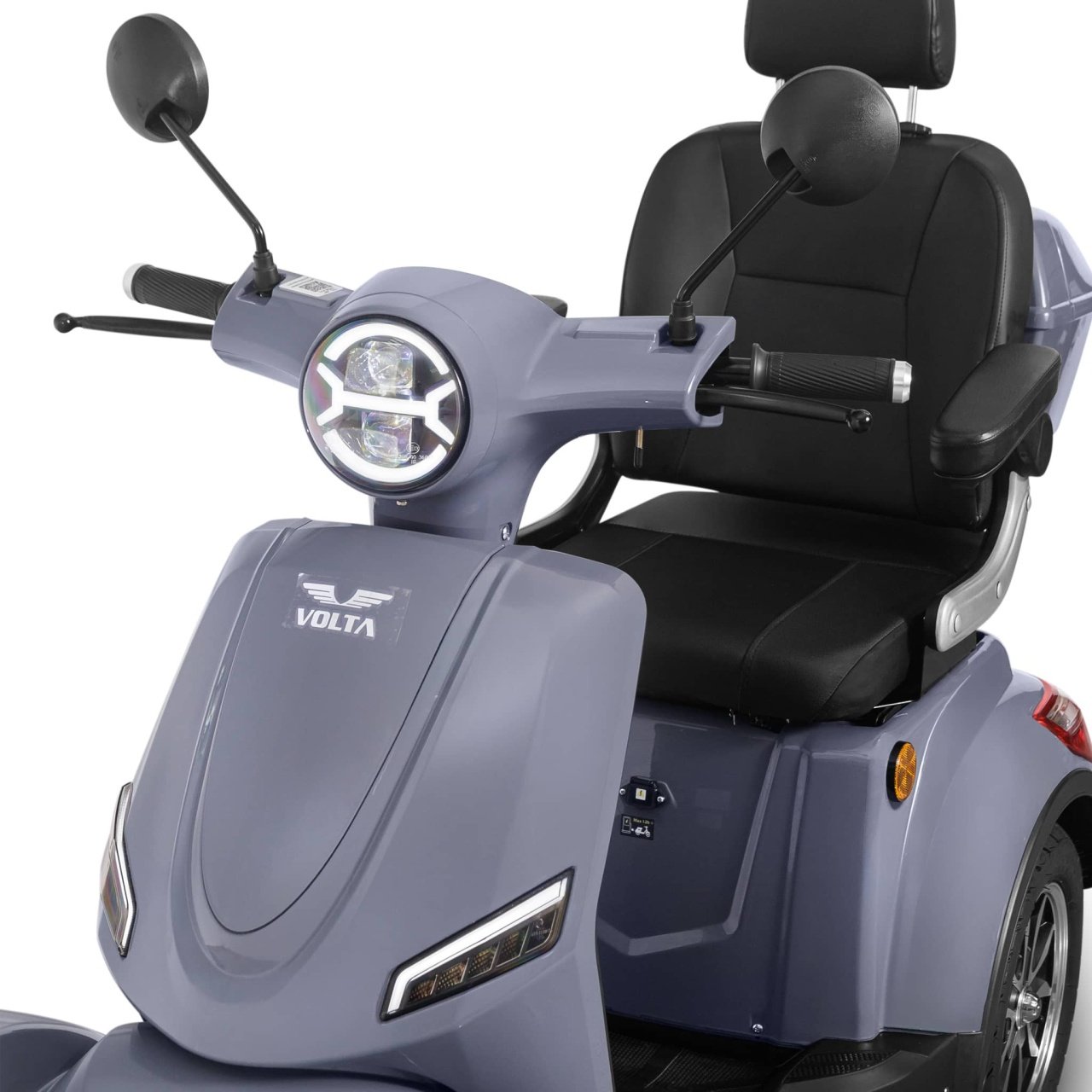 Tricicleta Electrica, FARA Permis, Volta M6, viteza maxima 25 km pe ora, Motor 1000W, Autonomie pana la 50km