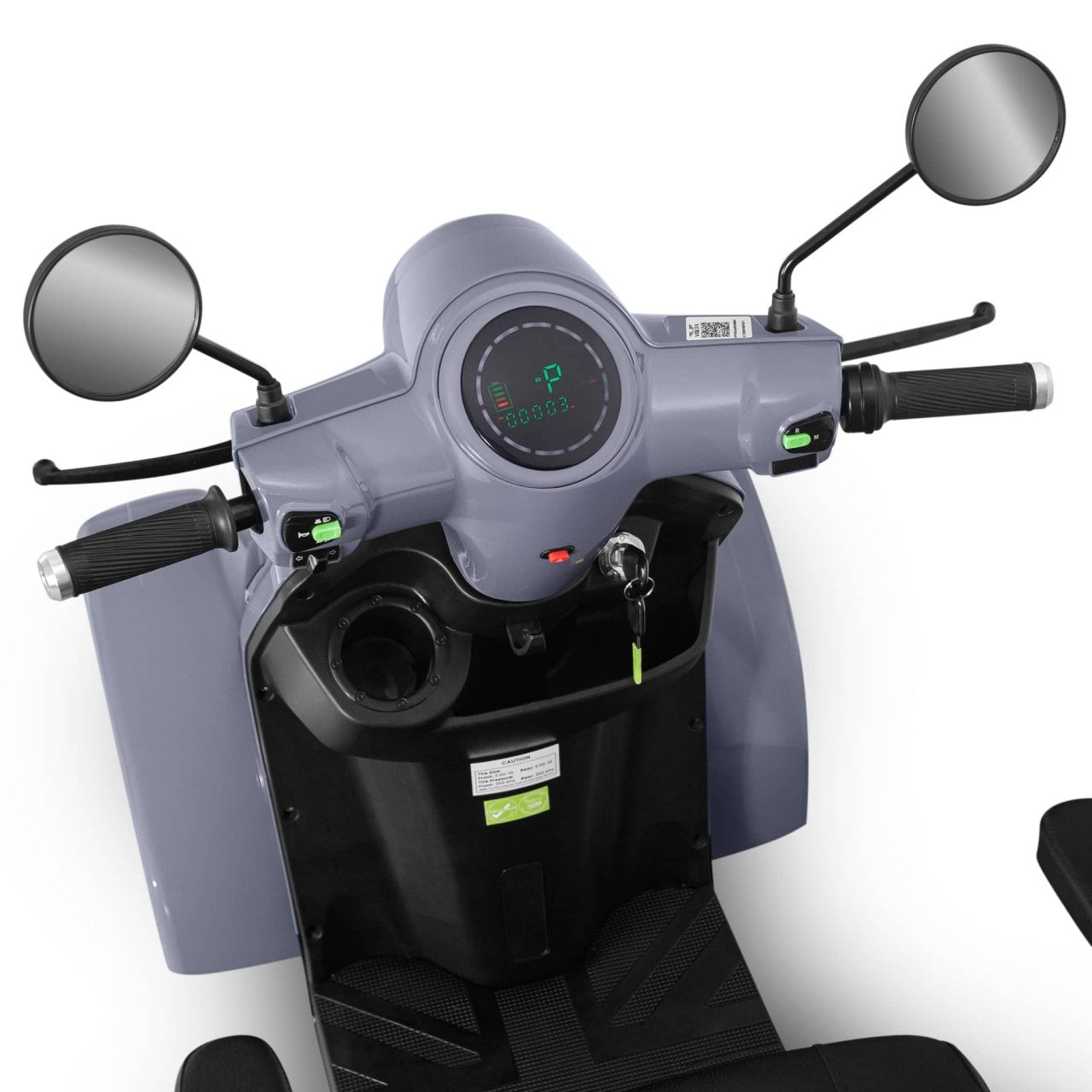 Tricicleta Electrica, FARA Permis, Volta M6, viteza maxima 25 km pe ora, Motor 1000W, Autonomie pana la 50km