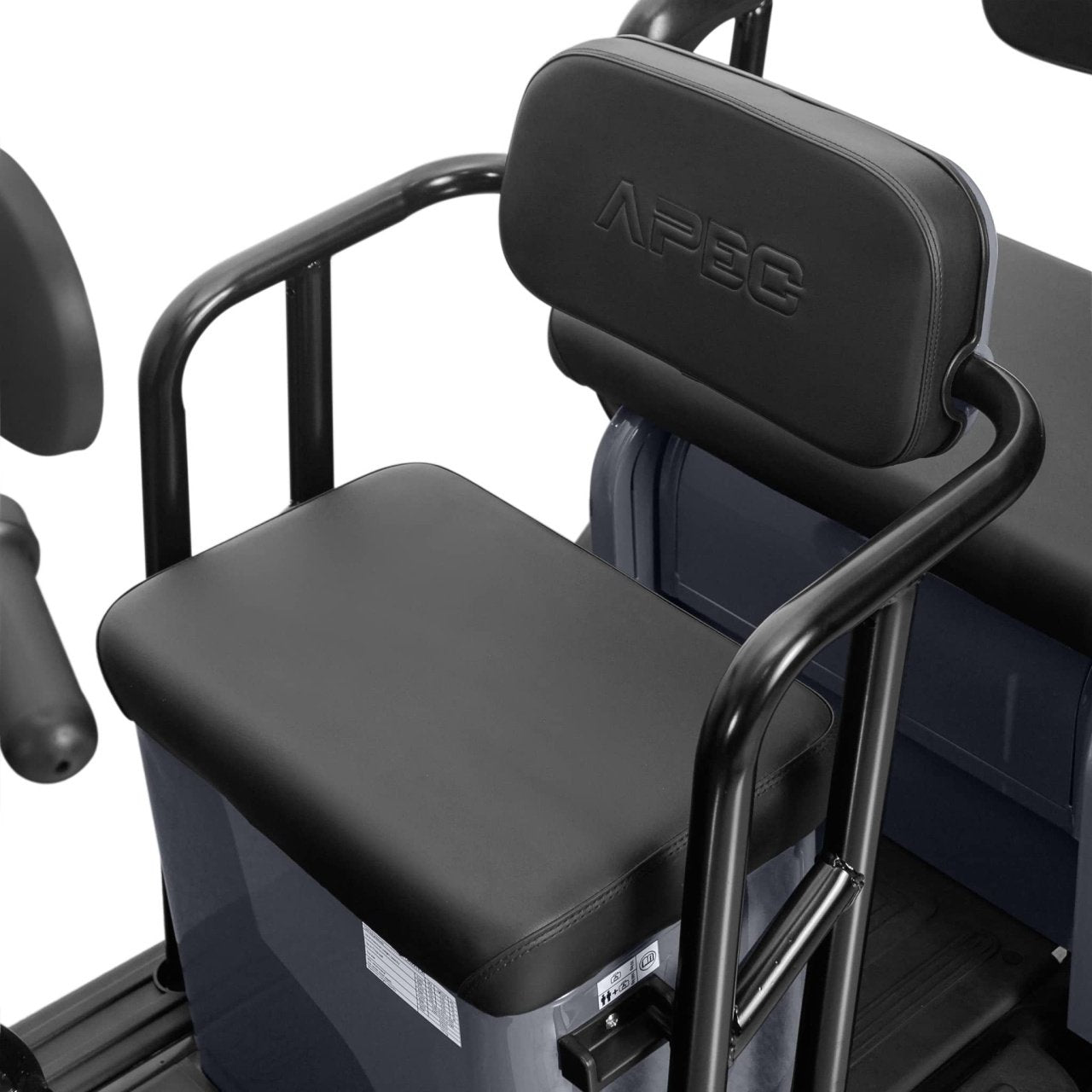 Triciclu electric Voltarom APM5, 60V, 20 AH, 1000W, fara permis, 25km/h, Gri, autonomie pana la 40km