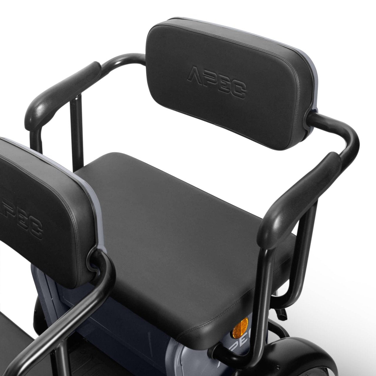 Triciclu electric Voltarom APM5, 60V, 20 AH, 1000W, fara permis, 25km/h, Gri, autonomie pana la 40km