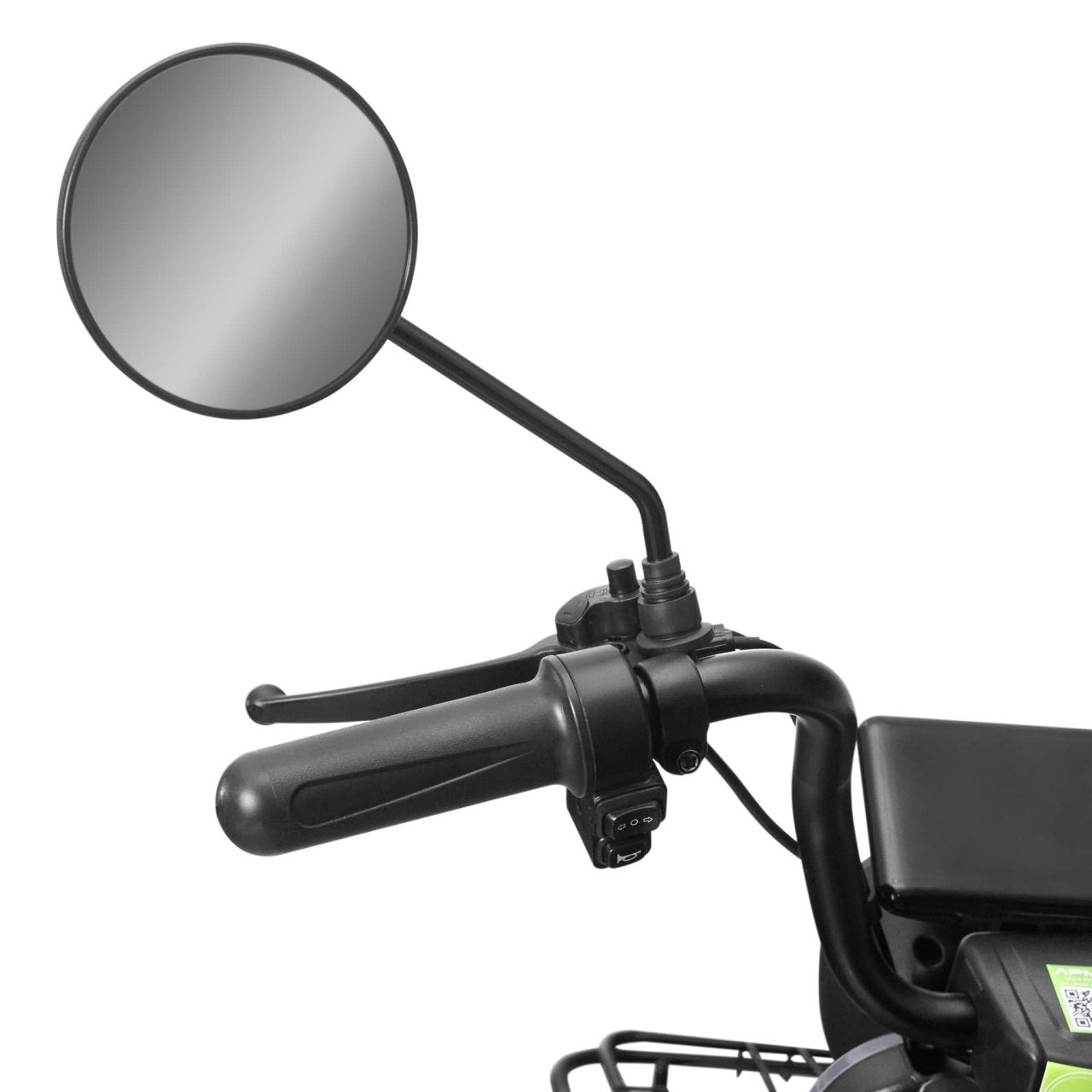 Triciclu electric Voltarom APM5, 60V, 20 AH, 1000W, fara permis, 25km/h, Gri, autonomie pana la 40km