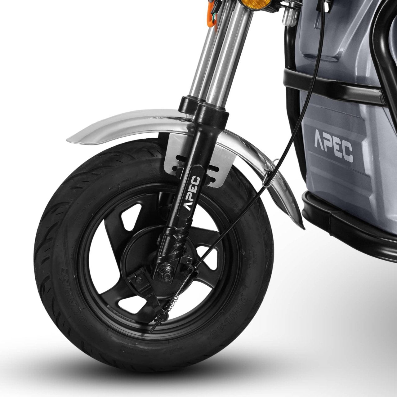 Triciclu Electric Voltarom, APT4, Fara Permis, viteza maxima 25 km pe ora, 1000W, autonomie pana la 41 km, Gri