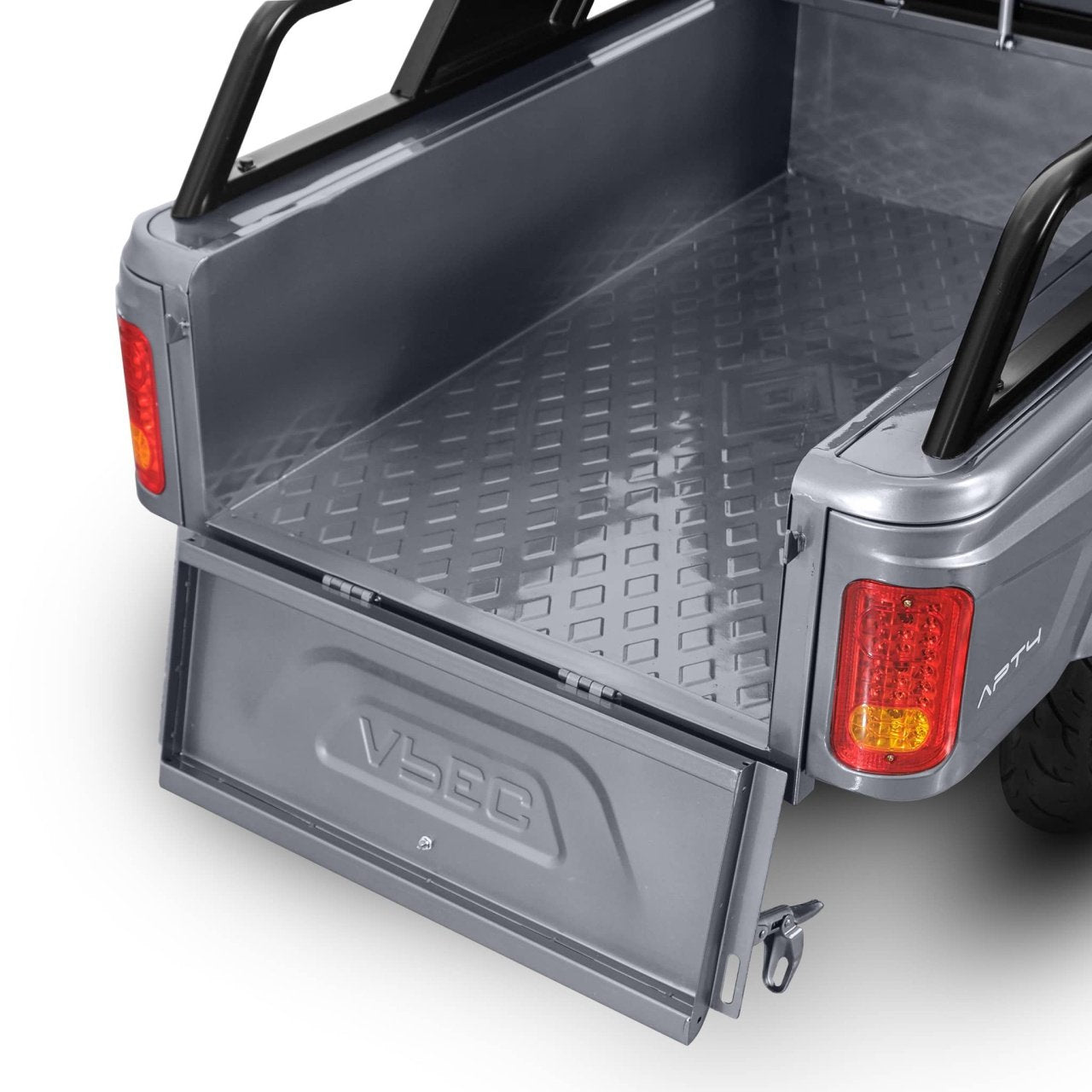 Triciclu Electric Voltarom, APT4, Fara Permis, viteza maxima 25 km pe ora, 1000W, autonomie pana la 41 km, Gri