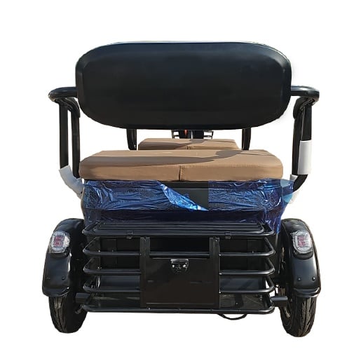 Triciclu Electric Voltarom, Motor 1800W, Fara Permis, Viteza Maxima 25 km pe ora, 1800W, Autonomie Pana La 60km, 2 locuri