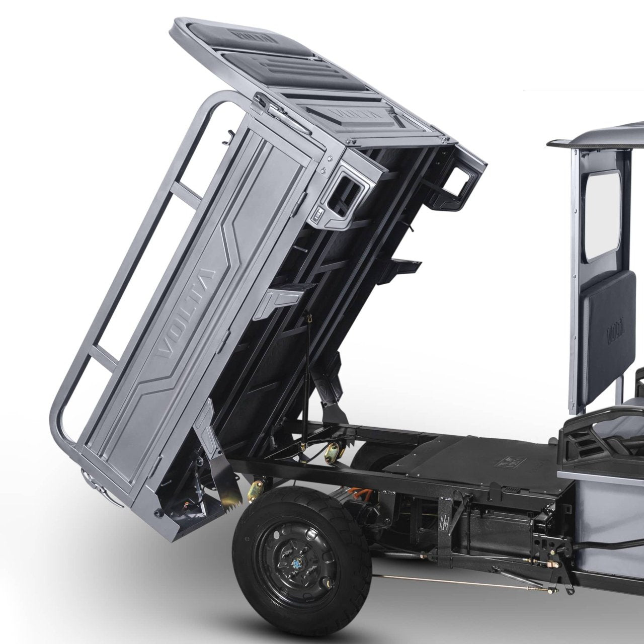 Voltarom Hercules, motor 3900W, 72V, 45 AH, viteza maxima 25 km pe ora, pana la 50km autonomie, Fara Permis, Triciclu Electric Tuk Tuk cu cabina