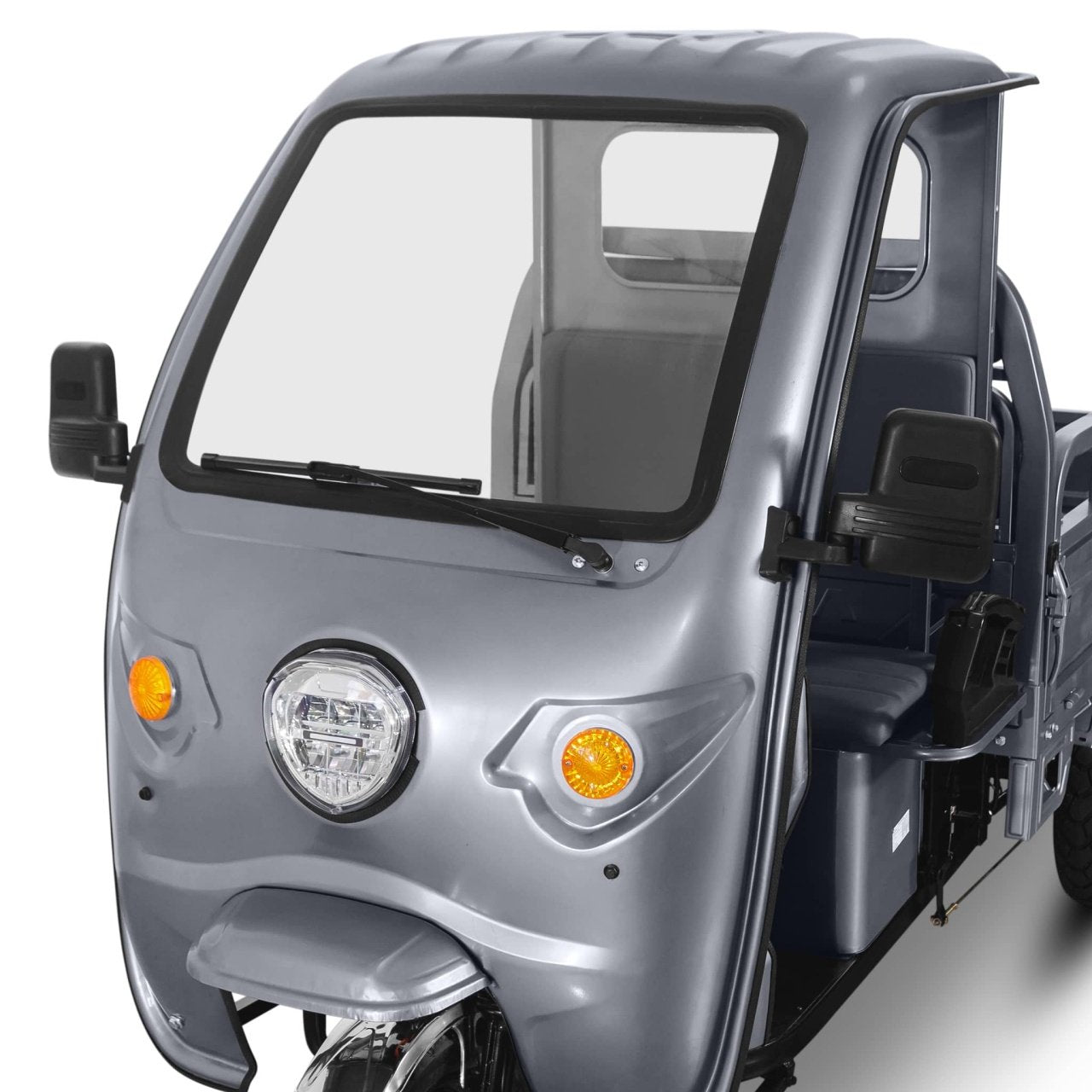 Voltarom Hercules, motor 3900W, 72V, 45 AH, viteza maxima 25 km pe ora, pana la 50km autonomie, Fara Permis, Triciclu Electric Tuk Tuk cu cabina