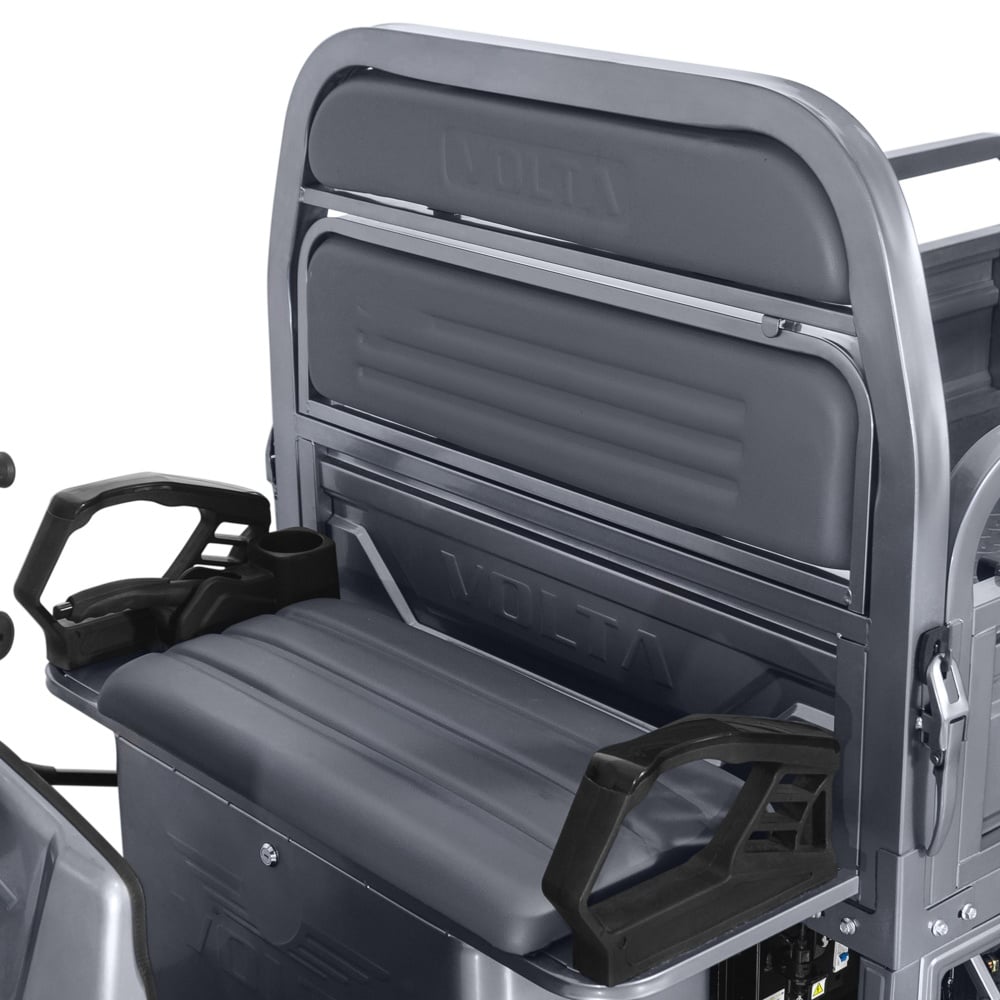 Voltarom Hercules, motor 3900W, 72V, 60 AH, viteza maxima 25 km pe ora, pana la 70km autonomie, Fara Permis, Triciclu Electric VT5, Tuk Tuk, Gri