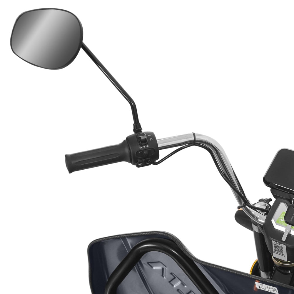 Voltarom Hercules, motor 3900W, 72V, 60 AH, viteza maxima 25 km pe ora, pana la 70km autonomie, Fara Permis, Triciclu Electric VT5, Tuk Tuk, Gri