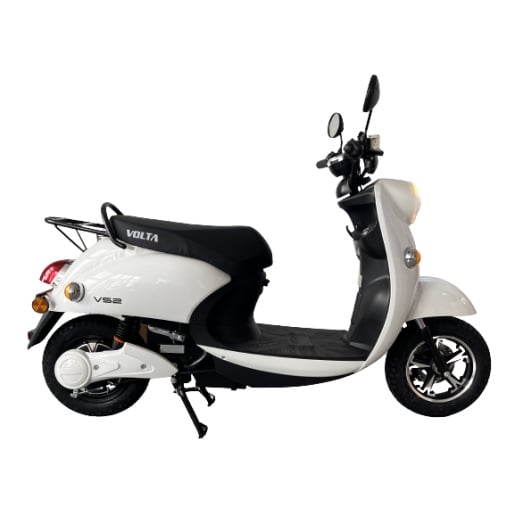 Voltarom S2, 2000W, Fara Permis, viteza maxima 25 km pe ora, autonomie pana la 60 km, Scuter Electric fara permis, Alb