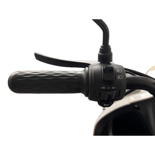 Voltarom S2, 2000W, Fara Permis, viteza maxima 25 km pe ora, autonomie pana la 60 km, Scuter Electric fara permis, Alb