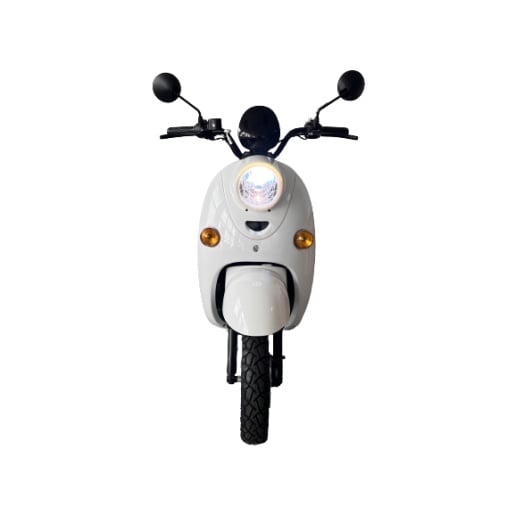 Voltarom S2, 2000W, Fara Permis, viteza maxima 25 km pe ora, autonomie pana la 60 km, Scuter Electric fara permis, Alb