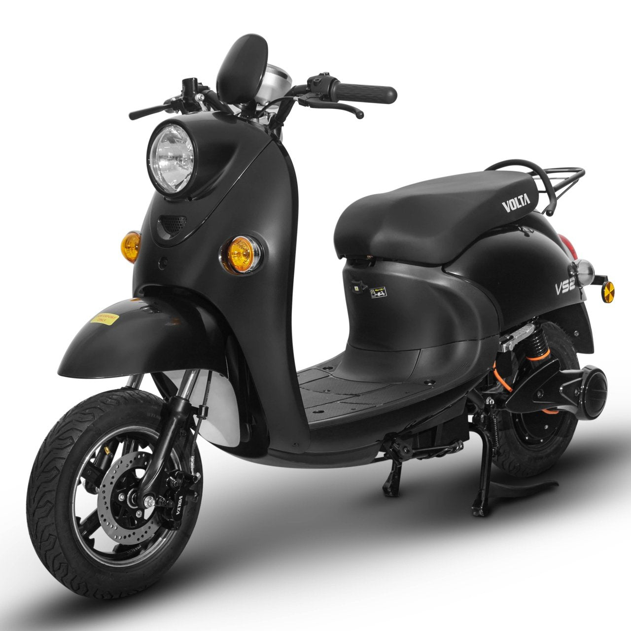 Voltarom S2, motor 2000 W, viteza maxima 45 km pe ora, autonomie pana la 60 km, Scuter Electric Cu Permis, Negru