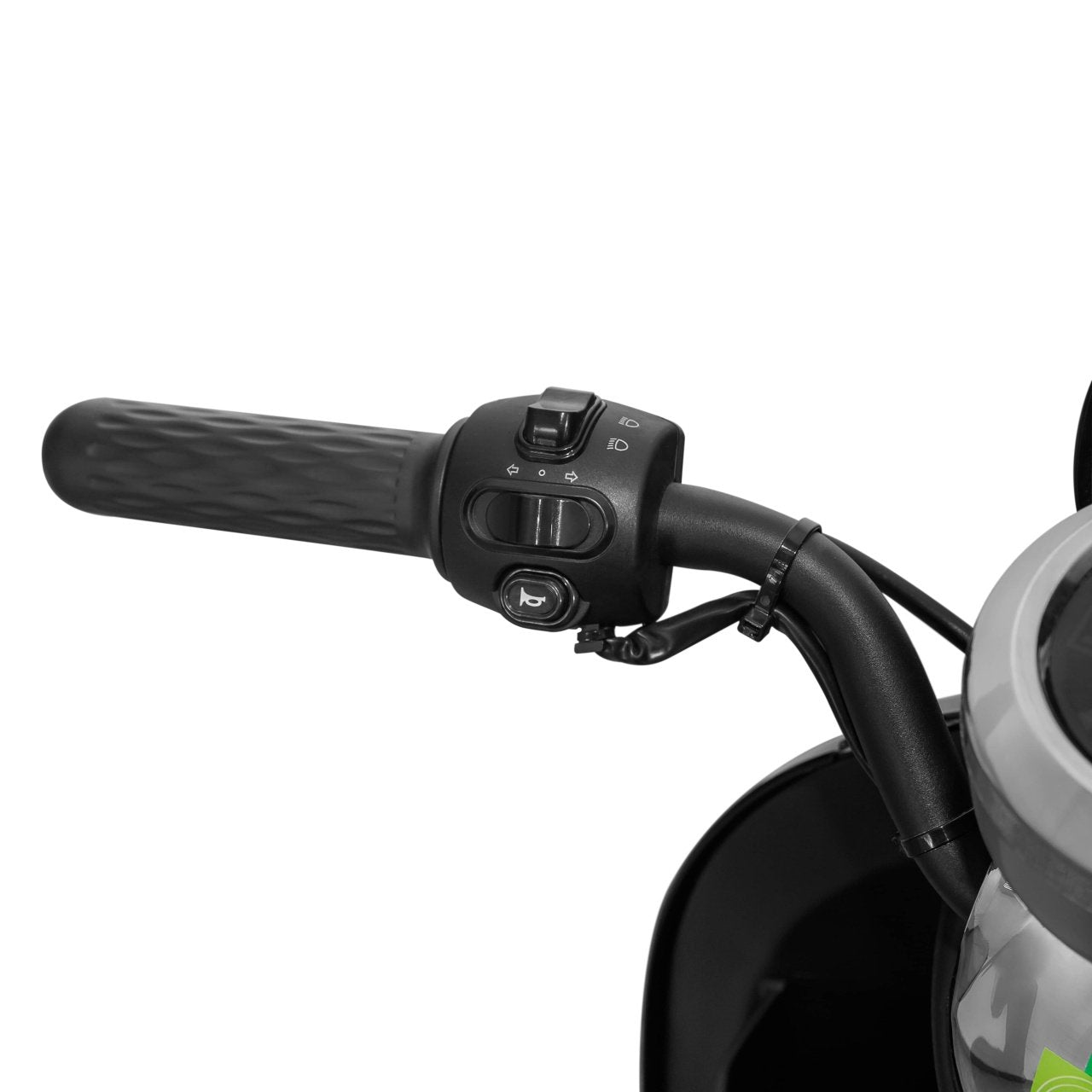 Voltarom S2, motor 2000 W, viteza maxima 45 km pe ora, autonomie pana la 60 km, Scuter Electric Cu Permis, Negru